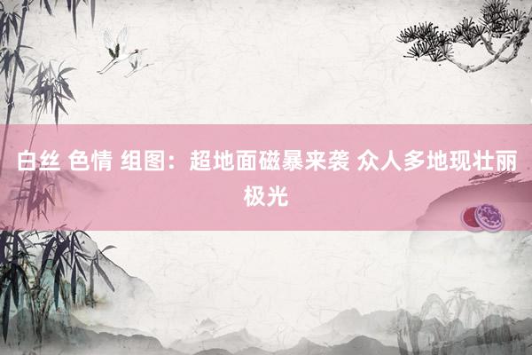 白丝 色情 组图:超地面磁暴来袭 众人多地现壮丽极光